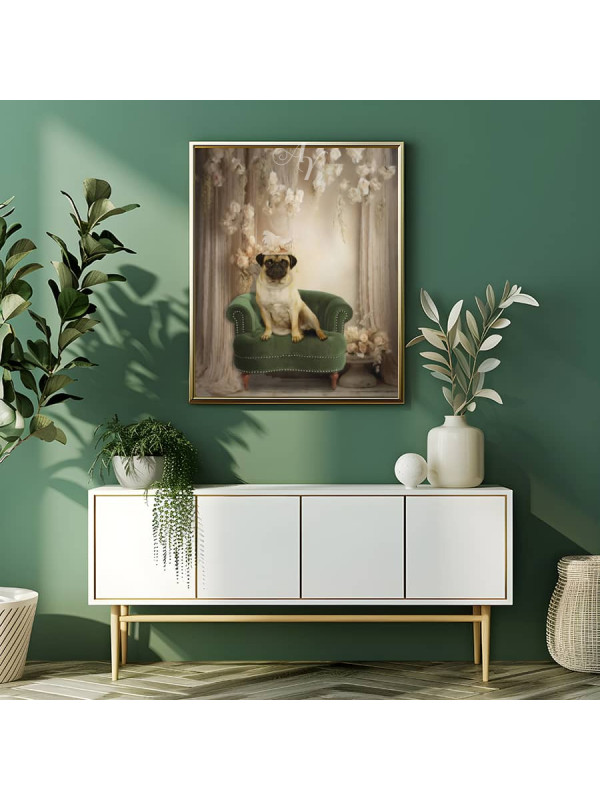 Victorian Classic Studio Pet Customized Photo Paintings