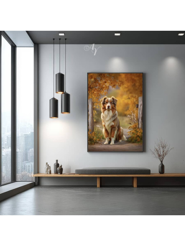 Fantasy Scene Customized Photo Paintings for Dogs, Cats, Horses