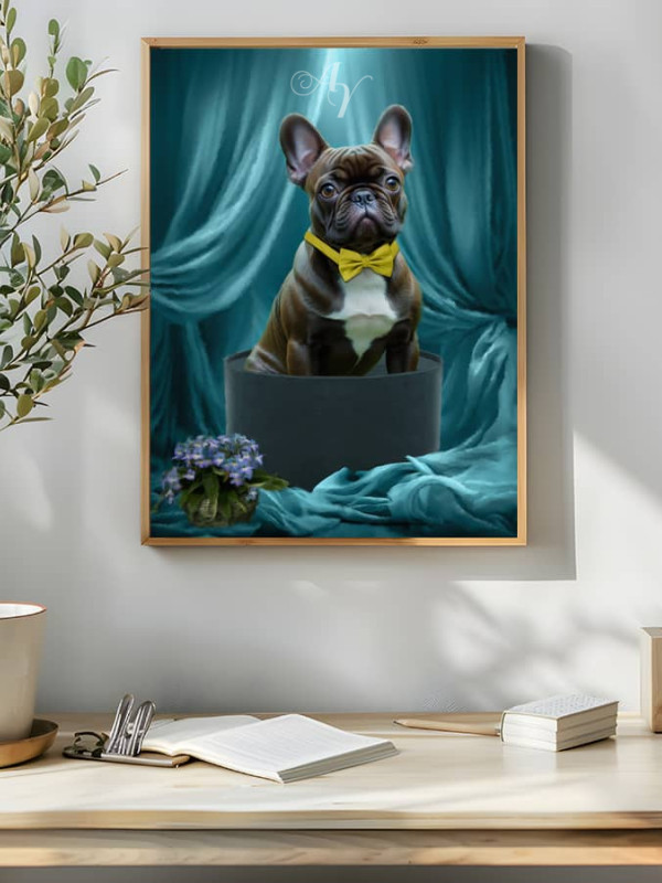 Victorian Veils Pet Customized Photo Paintings