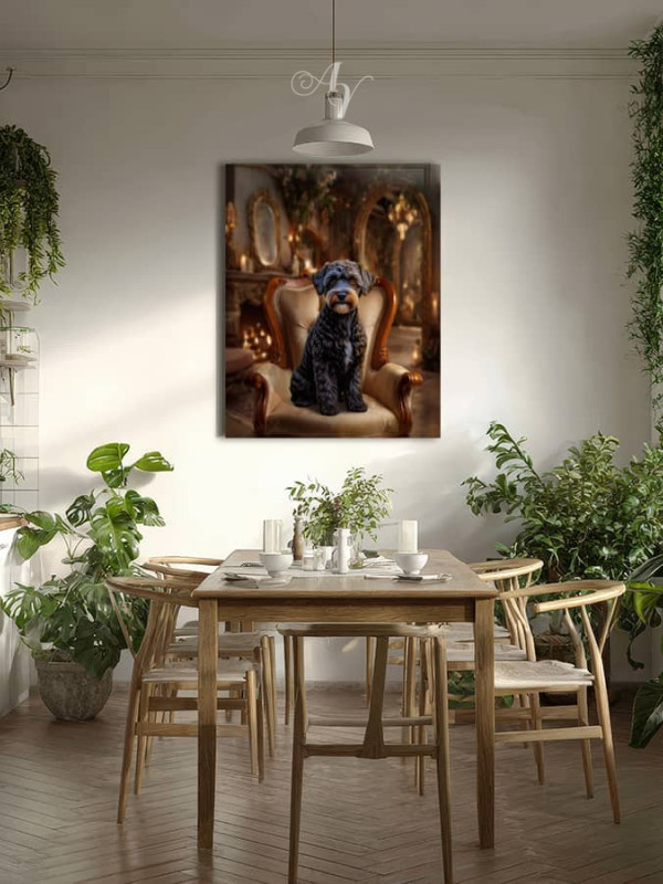 Victorian Great Room Pet Customized Photo Paintings