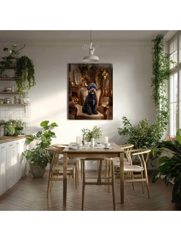 Victorian Great Room Pet Customized Photo Paintings