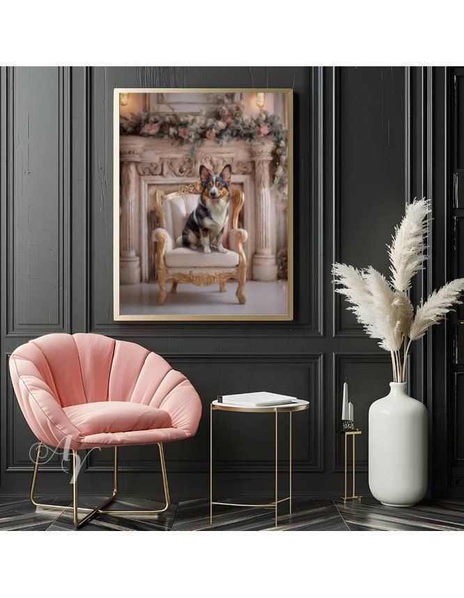 Victorian Rose Pet Customized Photo Paintings Victorian Rose Pet Customized Photo Paintings