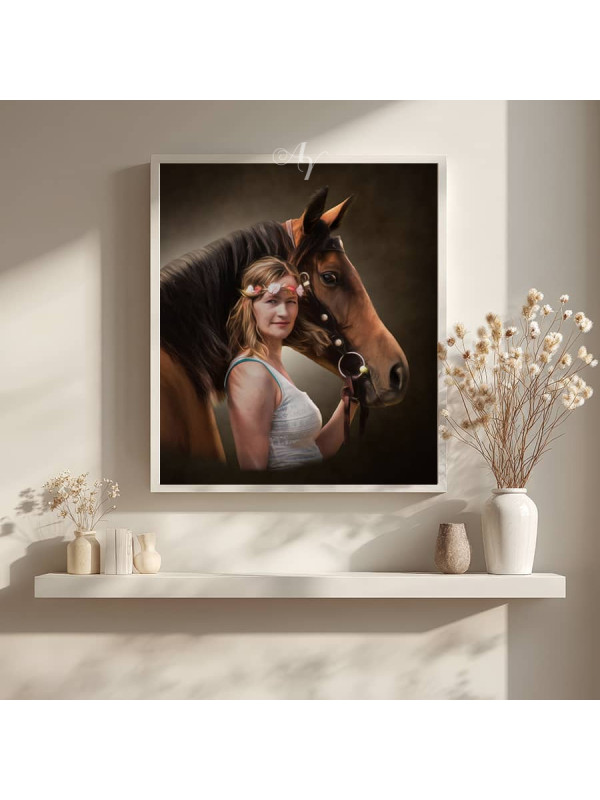 Classic All Pet Customized Photo Paintings