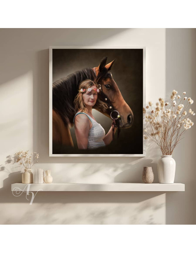 Classic All Pet Customized Photo Paintings