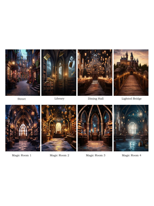 Wizard Child Fantasy Customized Photo Paintings