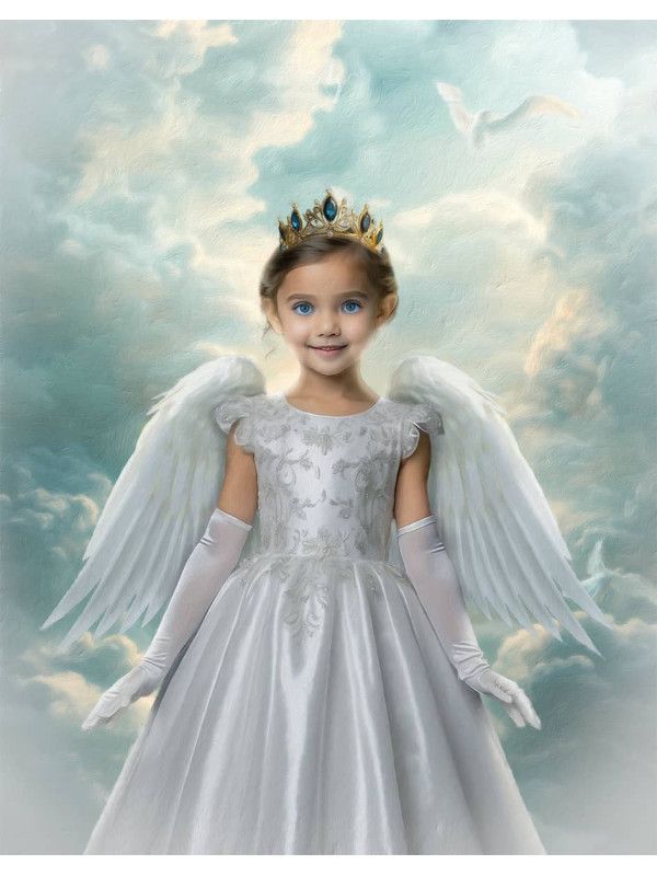 Child Angel Customized Photo Paintings