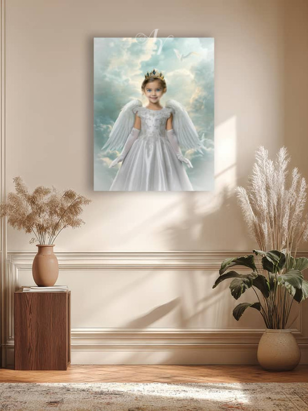 Child Angel Customized Photo Paintings