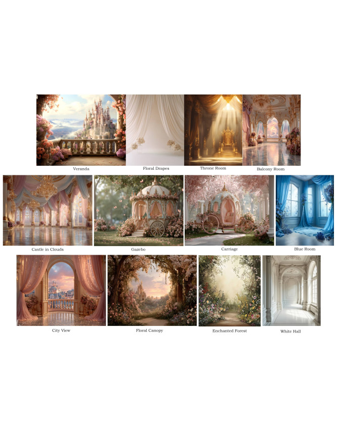 Child Queen Fairytale Customized Photo Paintings Child Queen Fairytale Customized Photo Paintings