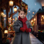 Christmas Train Child Customized Photo Paintings