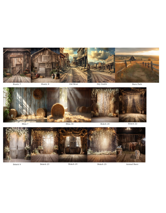 Adult Cowboy - Cowgirl Customized Photo Paintings