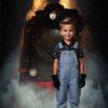 Child Train Engineer Fantasy Customized Photo Paintings