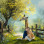 Child and Baby Giraffe Customized Photo Paintings