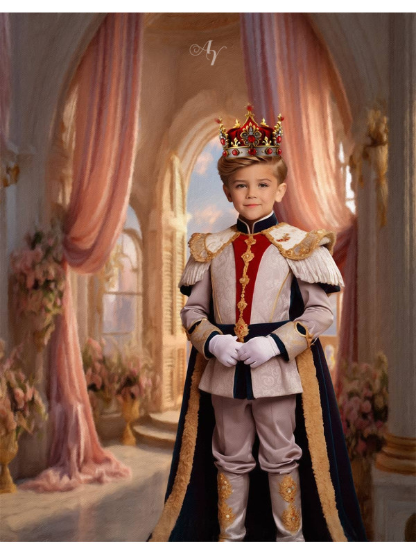 Child King Fantasy Customized Photo Paintings