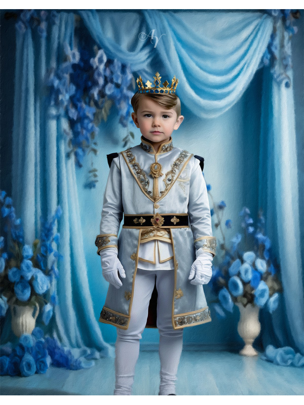 Child King Fantasy Customized Photo Paintings