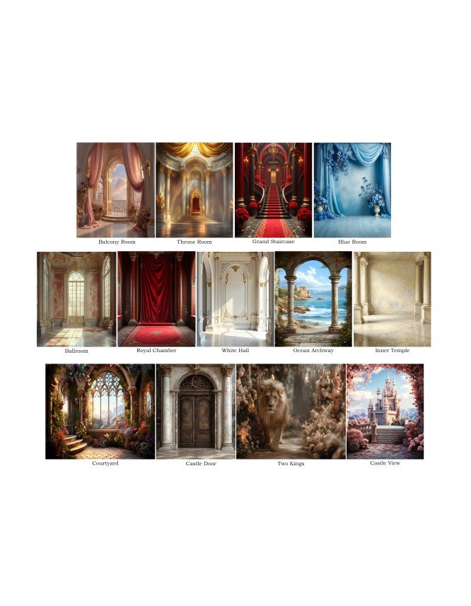 Child King Fantasy Customized Photo Paintings Child King Fantasy Customized Photo Paintings