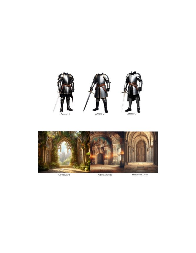 Child Knight Fantasy Customized Photo Paintings Child Knight Fantasy Customized Photo Paintings