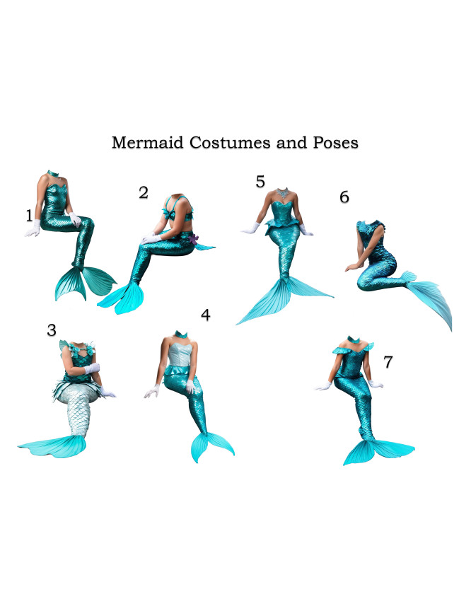 Child Mermaid Fairytale Customized Photo Paintings