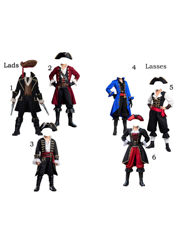Child Pirate Customized Photo Paintings - Boys and Girls