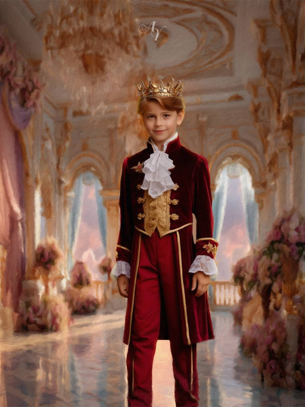 Child Prince Fantasy Customized Photo Paintings