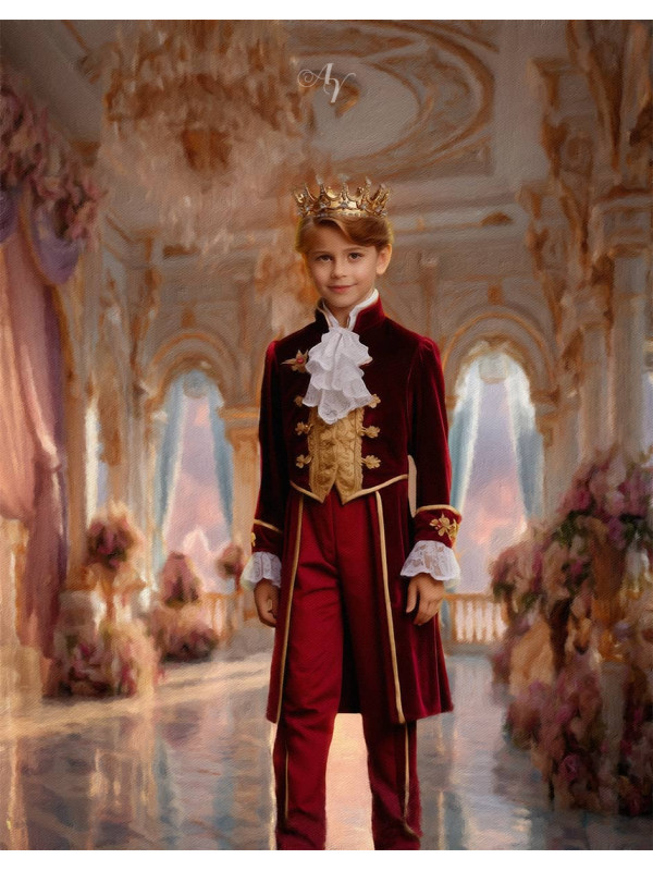 Child Prince Fantasy Customized Photo Paintings