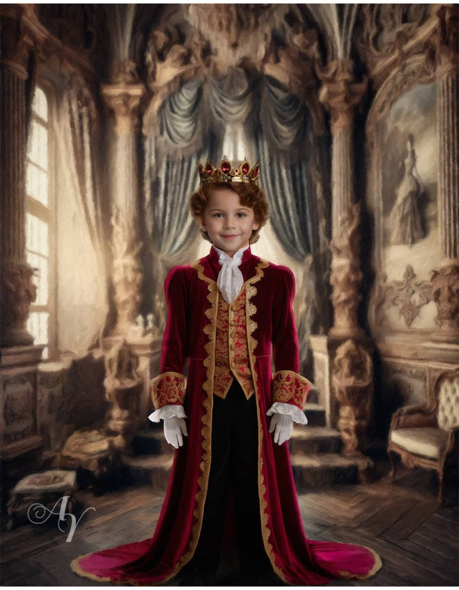 Child Prince Fantasy Customized Photo Paintings Child Prince Fantasy Customized Photo Paintings