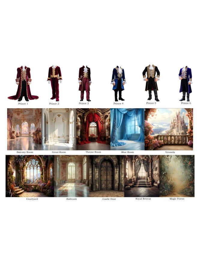 Child Prince Fantasy Customized Photo Paintings Child Prince Fantasy Customized Photo Paintings