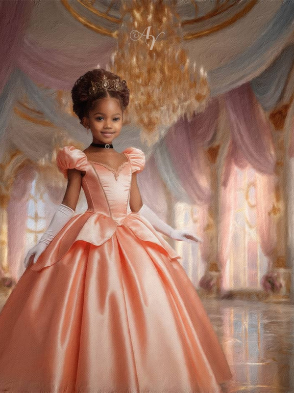Child Princess Fairytale Customized Photo Paintings