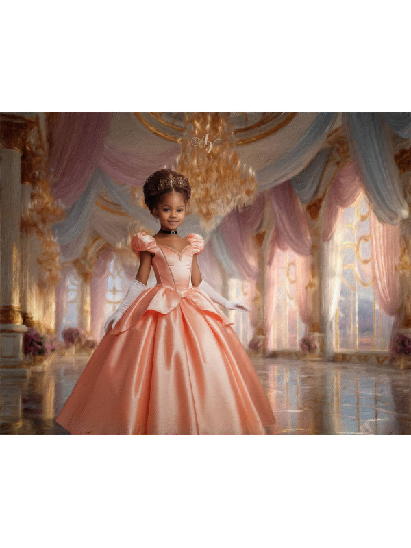 Child Princess Fairytale Customized Photo Paintings