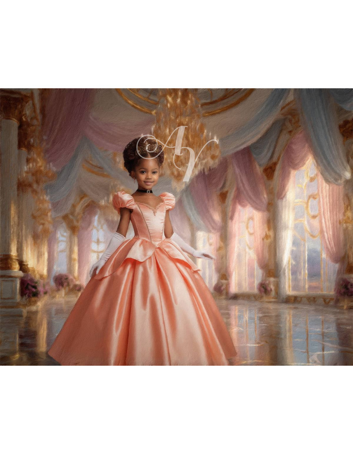 Child Princess Fairytale Customized Photo Paintings Child Princess Fairytale Customized Photo Paintings