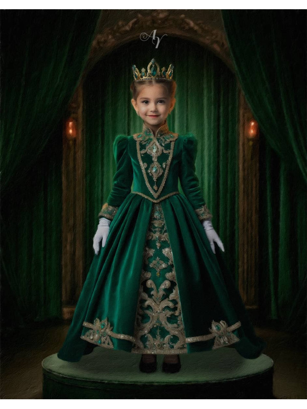 Child Queen Fairytale Customized Photo Paintings