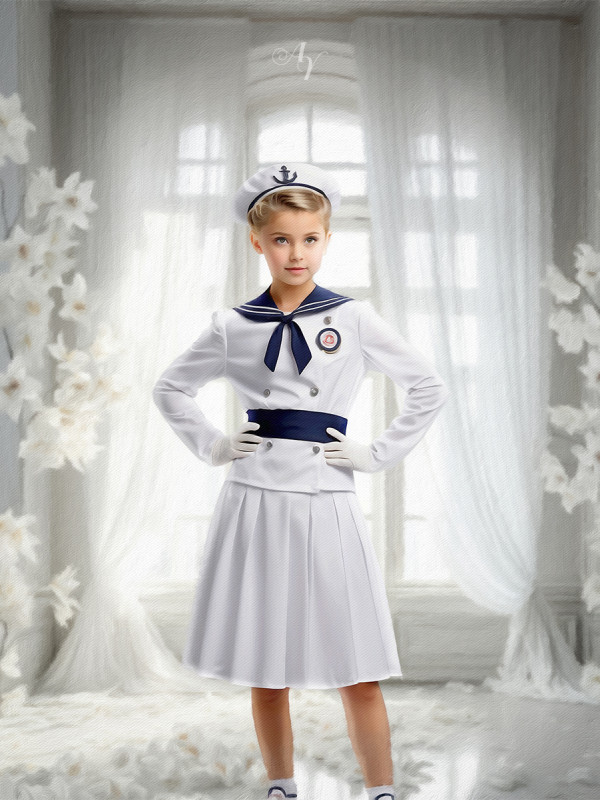 Child Military Customized Photo Painting - Boys and Girls