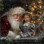 Window with Santa Child Customized Photo Paintings