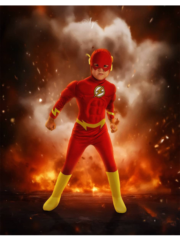 Child Superheroes Fantasy Customized Photo Paintings
