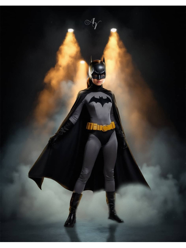 Child Superheroes Fantasy Customized Photo Paintings