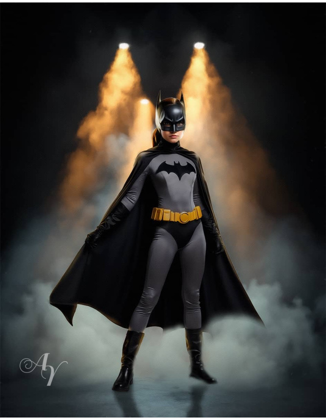 Child Superheroes Fantasy Customized Photo Paintings