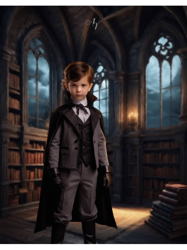 Child Vampire Fantasy Customized Photo Paintings