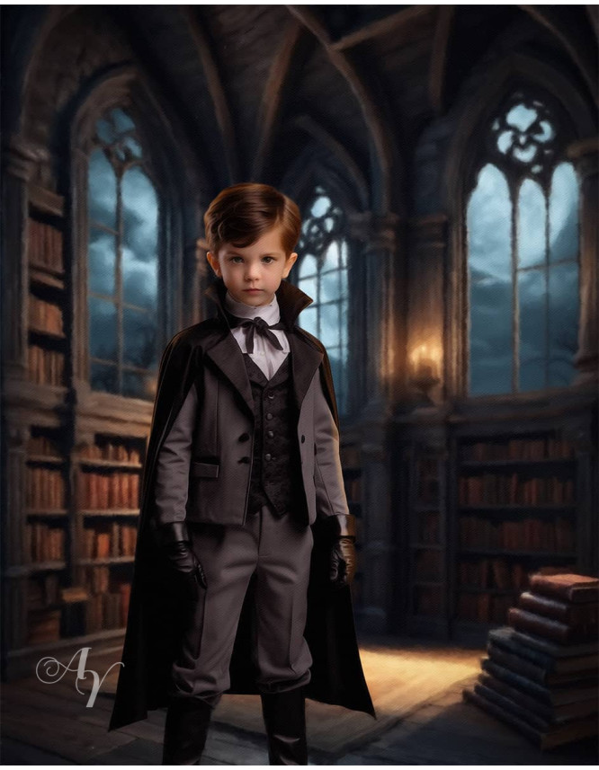 Child Vampire Fantasy Customized Photo Paintings Child Vampire Fantasy Customized Photo Paintings