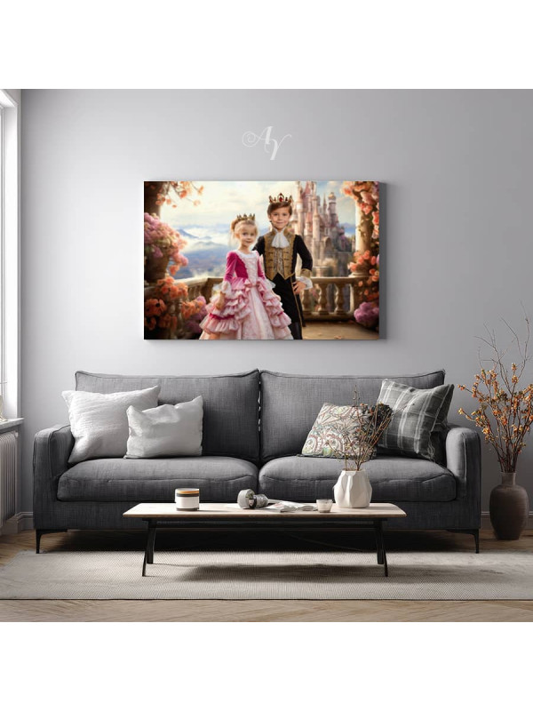 Child Princess Fairytale Customized Photo Paintings