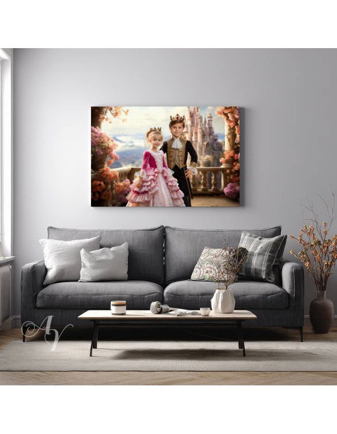 Child Prince Fantasy Customized Photo Paintings Child Prince Fantasy Customized Photo Paintings