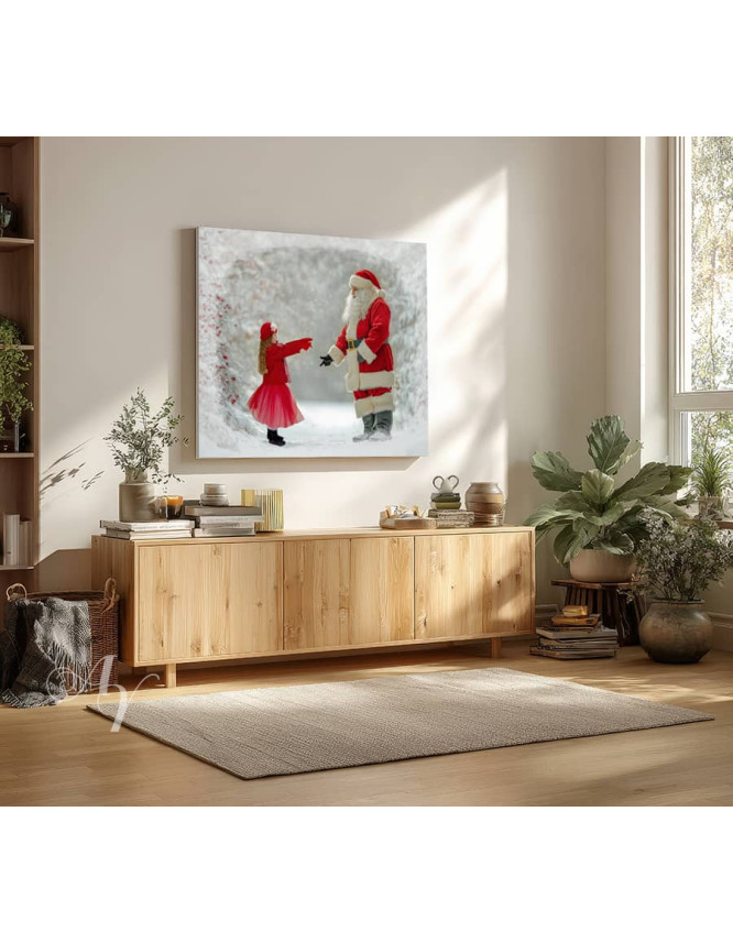 Child Winter - Holiday Customized Photo Paintings Child Winter - Holiday Customized Photo Paintings