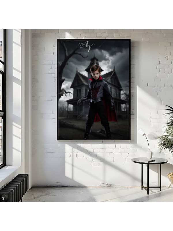 Child Vampire Fantasy Customized Photo Paintings